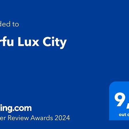 Appartamento Corfu Lux City Esterno foto