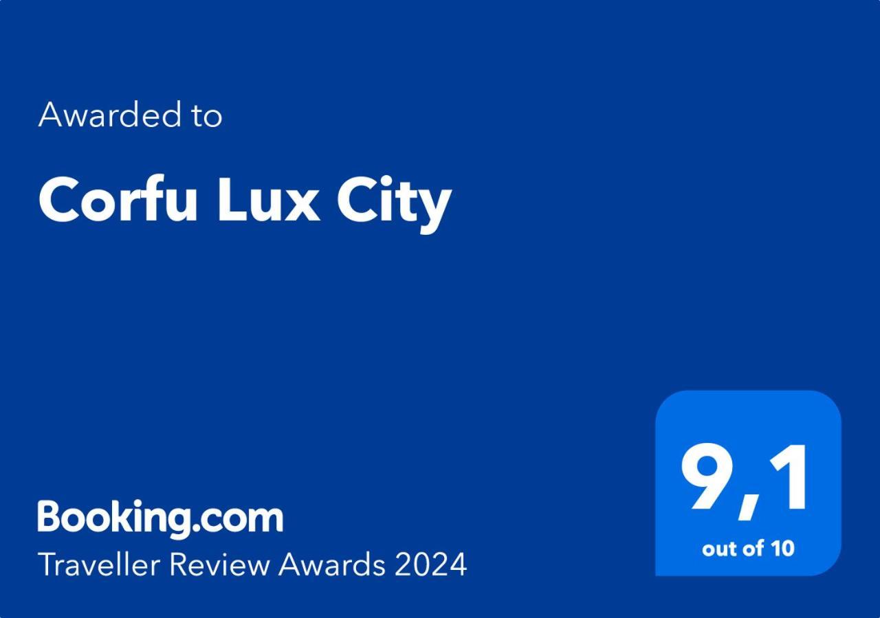Appartamento Corfu Lux City Esterno foto